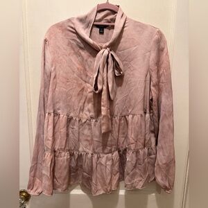 Simply Vera Pink Blouse Size L